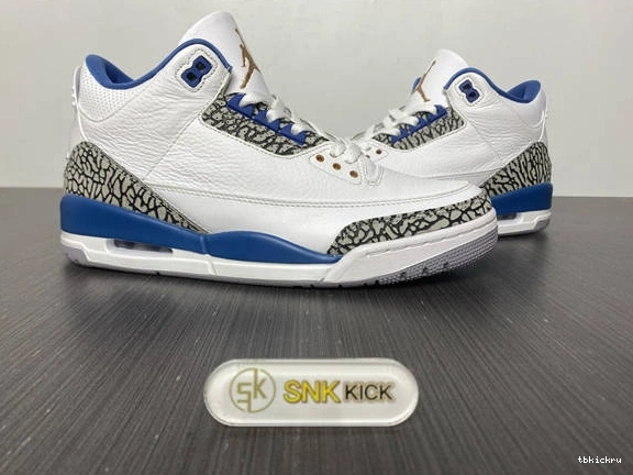 Reps TBK Jordan Blue Racer 3 3819 CT8532- Durable Retro 1013